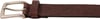 Eddie Bauer Mens Casual Leather Belt with Metal BuckleBrown Debossed Adventure