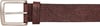 Eddie Bauer Mens Casual Leather Belt with Metal BuckleBrown Debossed Adventure