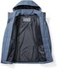 Eddie Bauer Womens Packable Rainfoil JacketBlue Haze Recycled