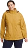 Eddie Bauer Womens Packable Rainfoil JacketButterscotch Recycled