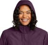 Eddie Bauer Womens Packable Rainfoil JacketDeep Eggplant