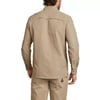 Eddie Bauer Mens Ripstop Guide LongSleeve ShirtLight Khaki