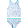 Eddie Bauer Girls Tankini Swim Set  UPF 50 Quick Dry Tankini and Bikini Bottom Swimsuit for Girls XSXLPastel Lilac