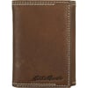 Eddie Bauer Mens Signature Top Stitch Leather Trifold Wallet with 6 Card Slots and RFID Protection Tan One SizeEddie Bauer Mens Signature Top Stitch Leather Trifold Wallet with 6 Card Slots and RFID Protection Tan One Size