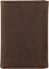 Eddie Bauer Mens Embossed Sasquatch Leather Trifold Wallet Tan One SizeEddie Bauer Mens Embossed Sasquatch Leather Trifold Wallet Tan One Size