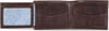 Eddie Bauer Mens Signature Logo Leather Flip Id Bifold Wallet with 6 Card Slots and RFID ProtectionBrown