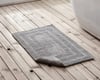 Eddie Bauer  Bathroom Rug Runner Soft Tufted Cotton Bathroom Decor Super Absorbent amp Quick Dry Logan Medium Brown 60 x 22Chrome Grey 2 Piece Rug