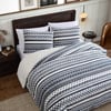 Eddie Bauer  King Comforter Set Reversible Plush Bedding with Matching Shams Super Soft Home Decor OekoTex Certified Shelton Fair Isle Navy KingShelton Fair Isle Navy