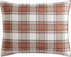 Eddie Bauer  King Duvet Cover Set Reversible Cotton Bedding with Matching Shams Stylish Home Decor for All Seasons Edgewood Red KingRed