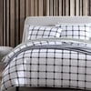 Eddie Bauer  King Duvet Cover Set Soft Cotton Bedding with Matching Shams Modern Plaid Home Decor Bunkhouse Charcoal KingCharcoal Queen