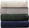 Eddie Bauer  Queen Blanket Soft Fleece Bedding with Sherpa Reverse Plush Home Decor Chrome Grey QueenChrome Grey