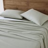 Eddie Bauer  Queen Sheets Cotton Flannel Bedding Set Brushed for Extra Softness Cozy Home Decor White QueenGreen