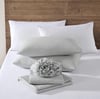 Eddie Bauer  Queen Sheets Cotton Flannel Bedding Set Brushed for Extra Softness Cozy Home Decor White QueenGrey