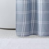 Eddie Bauer  Shower Curtain Lightweight Cotton Bathroom Decor Buttonhole Top Cabin Plaid Green 72 x 72Kettle Falls Blue 72 x 72