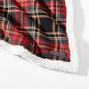 Eddie Bauer  Throw Blanket Cotton Flannel Home Decor All Season Reversible Sherpa Bedding Winslow Charcoal ThrowMountain Tartan RedBlackGold