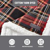 Eddie Bauer  Throw Blanket Cotton Flannel Home Decor All Season Reversible Sherpa Bedding Winslow Charcoal ThrowMountain Tartan RedBlackGold