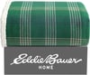 Eddie Bauer  Throw Blanket Cotton Flannel Home Decor All Season Reversible Sherpa Bedding Winslow Charcoal ThrowUnion Bay Green