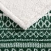 Eddie Bauer  Throw Blanket Reversible Sherpa Bedding Warm amp Lightweight Home Decor for Colder Months Alpine Fair Isle ThrowAlpine Fair Isle Green Throw