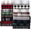 Eddie Bauer  Throw Blanket Reversible Sherpa Fleece Bedding Buffalo Plaid Home Decor for All Seasons Black Check ThrowThrow Black Check