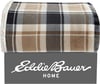 Eddie Bauer  Throw Blanket Super Soft Reversible Sherpa Fleece Bedding Ideal Christmas ampamp White Elephant Gifts Cozy Plaid Home Decor Fair Isle Peak ThrowRugged Plaid Beige