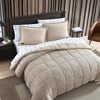 Eddie Bauer  Twin Comforter Set Reversible Sherpa Bedding with Matching Shams Cozy ampamp Warm Home Decor Sherwood Brown TwinSherwood Brown