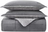 Eddie Bauer  Twin Comforter Set Reversible Sherpa Bedding with Matching Shams Cozy ampamp Warm Home Decor Sherwood Brown TwinSherwood Grey