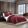 Eddie Bauer  Twin Comforter Set Reversible Sherpa Bedding with Matching Shams Cozy ampamp Warm Home Decor Sherwood Brown TwinSherwood Red