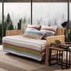 Eddie Bauer  Twin Quilt Set Cotton Reversible Bedding Set with Matching Sham Lightweight Home Decor for All Seasons Salmon Ladder Beige TwinSalmon Ladder Multi Daybed