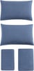 Eddie Bauer  Twin Sheets Cotton Flannel Bedding Set Brushed for Extra Softness Cozy Home Decor Grey TwinBlue King