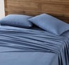 Eddie Bauer  Twin Sheets Cotton Flannel Bedding Set Brushed for Extra Softness Cozy Home Decor Grey TwinBlue Queen