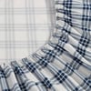 Eddie Bauer  Twin Sheets Cotton Percale Bedding Set Crisp amp Cool Home Decor Eddies Oar 3 pieces Twin White and BlueFull Plaid NavyWhite