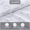 Eddie Bauer  Twin Sheets Cotton Percale Bedding Set Crisp amp Cool Home Decor Eddies Oar 3 pieces Twin White and BlueFull Smokey Bear Camp WhiteGrey