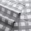 Eddie Bauer  Twin Sheets Cotton Percale Bedding Set Crisp amp Cool Home Decor Eddies Oar 3 pieces Twin White and BlueKing Lakehouse Plaid GreyWhite