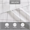 Eddie Bauer  Twin Sheets Cotton Percale Bedding Set Crisp amp Cool Home Decor Eddies Oar 3 pieces Twin White and BlueKing Northern Plaid WhiteGrey