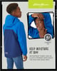 Eddie Bauer Boys Rain Jacket  Lone Peak Waterproof 3in1 Insulated Windbreaker Coat with Removable Fleece Lining 520Nautical Blue