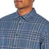 Eddie Bauer Bristol Mens Flannel ShirtChambray Blue