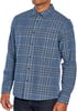 Eddie Bauer Bristol Mens Flannel ShirtChambray Blue