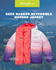 Eddie Bauer Girls Reversible Jacket  Deer Harbor Waterproof Lightweight Puffer Coat with Faux Shearling Lining 520Blush