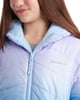 Eddie Bauer Girls Reversible Jacket  Deer Harbor Waterproof Lightweight Puffer Coat with Faux Shearling Lining 520Lavender