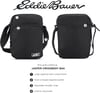 Eddie Bauer Jasper Crossbody Bag with Zippered Main Compartment and Adjustable Shoulder StrapBlack