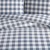 Eddie Bauer King Duvet Cover Set Cotton Bedding Set with Matching Shams Casual Home Dcor Ticking Stripe Navy KingBasic Plaid Navy