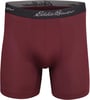 Eddie Bauer Mens 5 No Fly Performance Boxer Brief Underwear 3 Pack or 4 PackMesh Ash GreyCinderDark LodenDark Berry