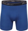 Eddie Bauer Mens 5 No Fly Pouch Premium Value Cotton Boxer Briefs Underwear 5 PackBlackTru BlueOchreBlack True Blue