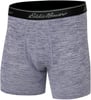 Eddie Bauer Mens 6 Cotton Boxer Briefs 2PackAir Knit  CharcoalNavy