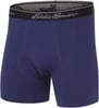 Eddie Bauer Mens 6 Cotton Boxer Briefs 2PackCotton  CharcoalNavy