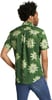 Eddie Bauer Mens Baja ShortSleeve Shirt  PrintRegular Irish Green