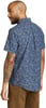 Eddie Bauer Mens Baja ShortSleeve Shirt  PrintRegular Lt Chambray