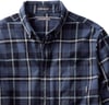 Eddie Bauer Mens Eddies Favorite Classic Fit Flannel Shirt  PlaidRegular Airforce Blue