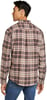 Eddie Bauer Mens Eddies Favorite Classic Fit Flannel Shirt  PlaidRegular Heather Gray