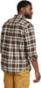 Eddie Bauer Mens Eddies Favorite Classic Fit Flannel Shirt  PlaidTall Dk Peat